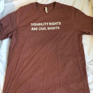 Men's Brown Graphic T-Shirt